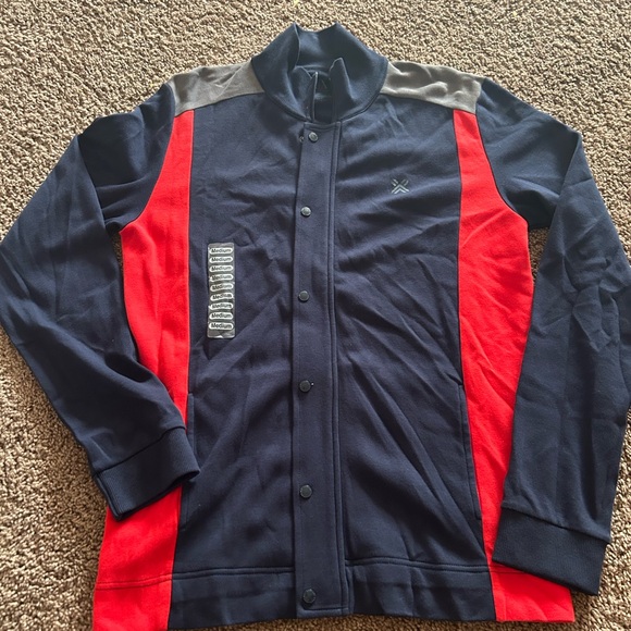 Men’s A/X Armani Exchange Navy and Red sweatshirt size medium - Picture 1 of 6